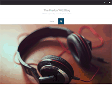 Tablet Screenshot of blog.freddywill.com